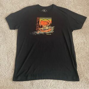 STLHD Men's Black Drifting T-Shirt Size 3XL